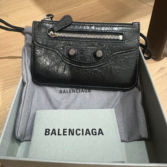 Never used Balenciaga Le Cagole Long Coin And Card Holder - Picture 1 of 3